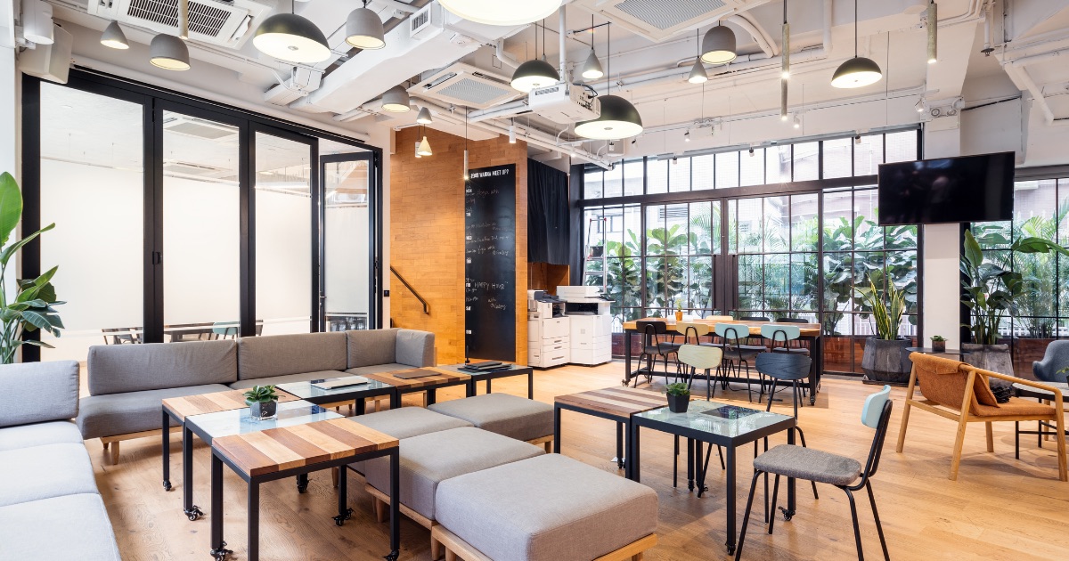 Image of a coworking space