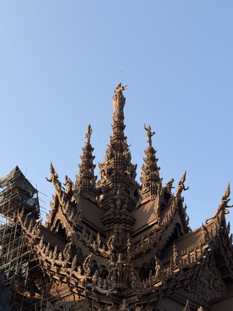 exterior of the sanctuary of truth